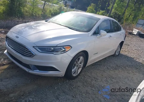 2018 Ford Fusion Hybrid Se из США, поврежденный, VIN 3FA6P0LU2JR160666